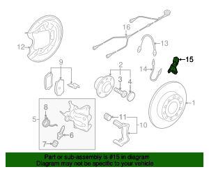 WHT-003-859-C - Sensor 2006-2015 Audi | Audi Midwest