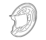 1K0615612AB - : Splash Shield for Audi: A3, A3 Quattro Image