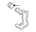 1K0615425M - : Caliper Mount for Audi: A3, A3 Quattro Image