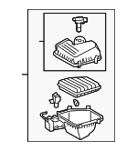 1770031741 - : Air Cleaner Assembly for Toyota: Camry Image