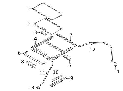 Sunroof for 2015 INFINITI Q70L #0