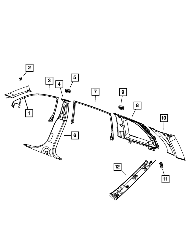 « ZJ25DW1AA – Interior Trim : Bouchon pour Mopar Image »