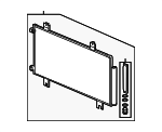 80100TYAA11 - HVAC: Condenser for Acura Image