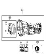 AUTOTRNKIT - NAG1; W5A580; 5-Speed; Automatic Transmission: Auto Transmission Rebuild Kit for Mopar Image