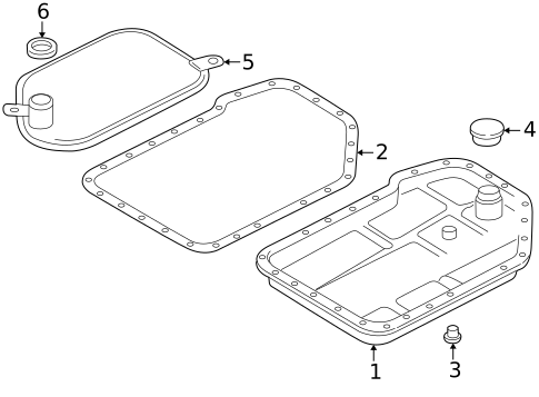 Transaxle Parts for 1997 Audi A4 Quattro #0