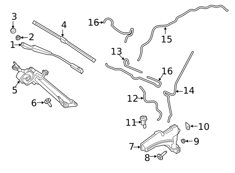 Wipers for 2023 Land Rover Range Rover Evoque #0