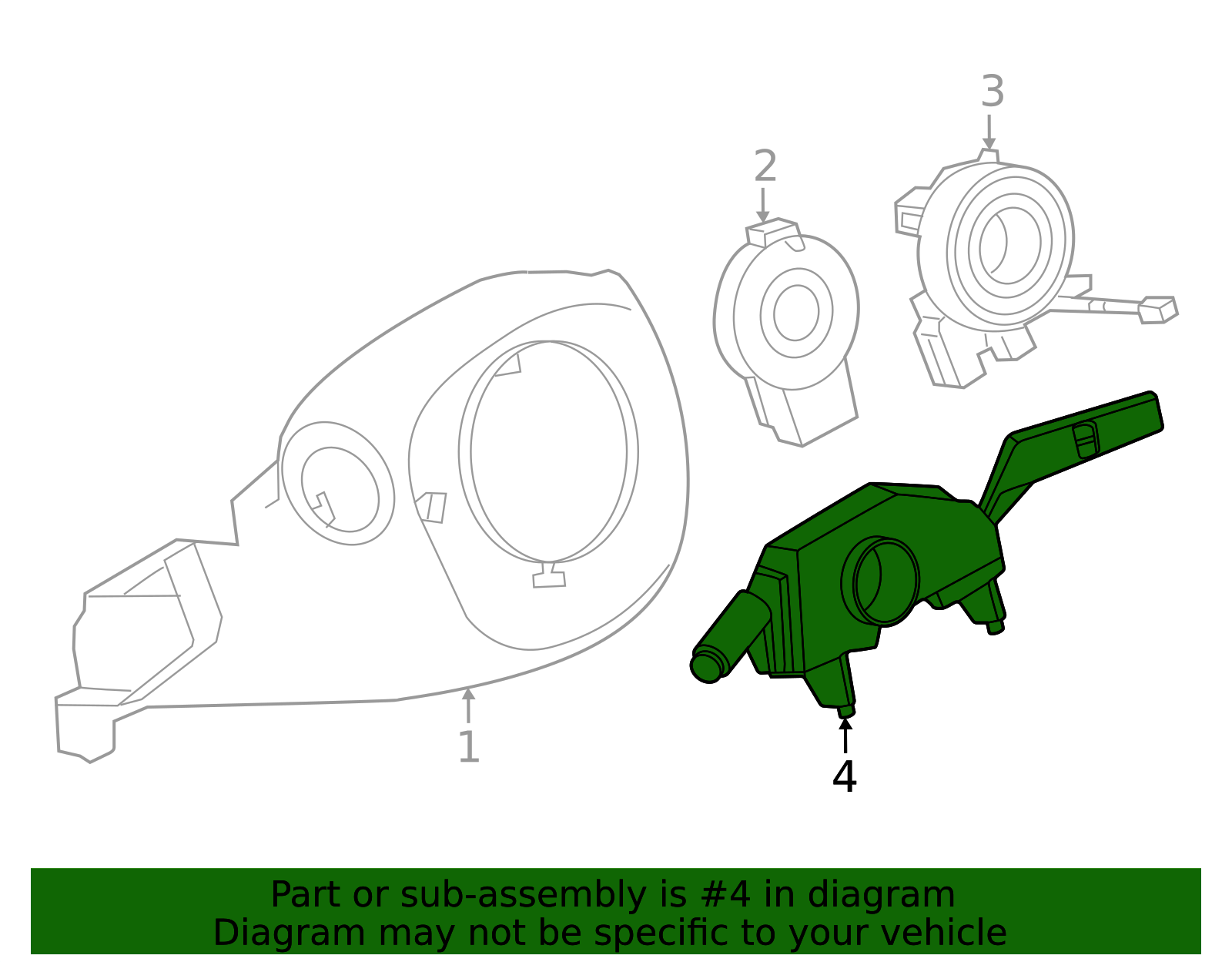 2025-2026 Nissan Multi-Function Switch 25560-7BA5A | OEM Parts Online