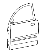 760043V000 - Body: Door Shell for Hyundai Image