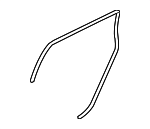 MR646784 - Body: Body Weather-strip for Mitsubishi: Outlander Image