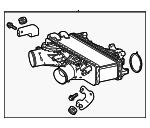17900F4010 - Cooling System: Inter-cooler for Lexus Image