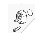 YOC19 - Engine: Motorcraftâ„¢ Oil Cooler Assembly for Ford Image