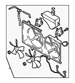 L3K915025E - : Fan Assembly for Mazda: 6 Image