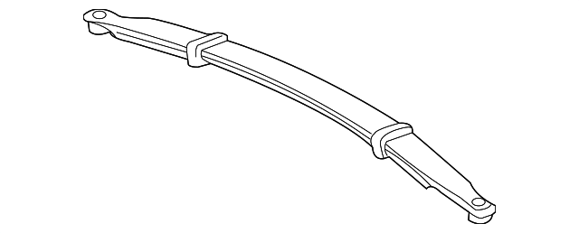 2005-2013 Chevrolet Corvette Front Transverse Leaf Spring 15233398 GM ...
