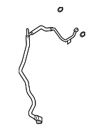 11538841580 - Engine: Water Feed Tube for BMW: 750i, 750i xDrive, Alpina B7, M550i xDrive, M850i xDrive, M850i xDrive Gran Coupe, X5, X6, X7 Image