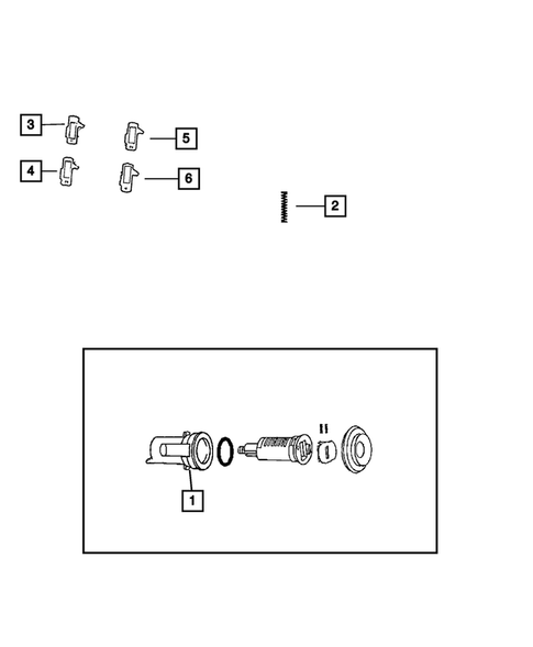 Steering Column and Intermediate Shaft for 2010 Jeep Liberty #1