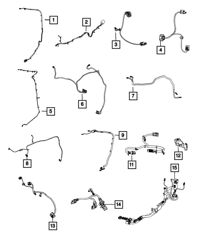 68486228AD - Electrical: Jumper Wiring for Mopar Image image