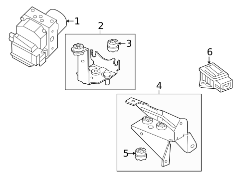 ABS Components for 2010 Land Rover Range Rover #0