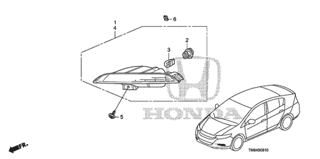 Turn Light (1) for 2010 Honda Insight #0