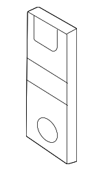 86633T1000 - Body: Outer Bracket for Hyundai Image