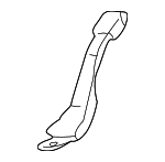 12470451 - Electrical: Center Seat Belt for Cadillac: Escalade | Chevrolet: C1500, C2500, C3500, C3500HD, K1500 Pickup, K2500 Pickup, K3500 Pickup, Tahoe | GMC: C1500 Pickup, C2500 Pickup, C3500 Pickup, C3500HD, K1500 Pickup, K2500 Pickup, K3500 Pickup, Yukon Image