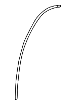 10424036 - Body: Hose for Chevrolet: Venture | Oldsmobile: Silhouette | Pontiac: Montana, Trans Sport Image