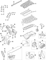 LR121793 - : Timing Chain for Land-Rover Image
