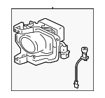 MN126815 - : Fog Lamp Assembly for Mitsubishi Image