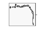 70060SJCA00 - Body: Drain Hose for Honda: Ridgeline Image