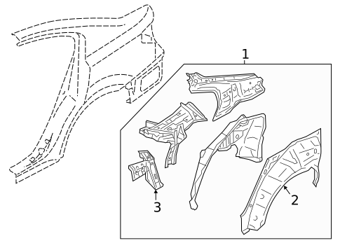 Inner Structure for 2016 Subaru Legacy #0