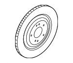 58411T1100 - : Disc Brake Rotor for Hyundai Image