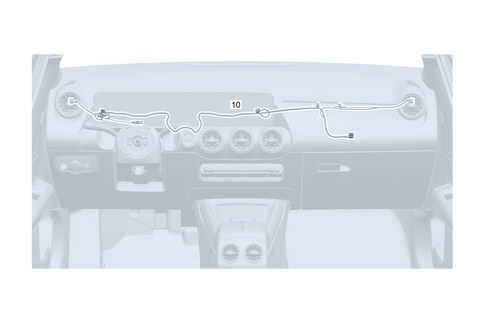 Cockpit Wiring Harness/Center Console Wiring Harness for 2022 Mercedes-Benz EQB 350 #0