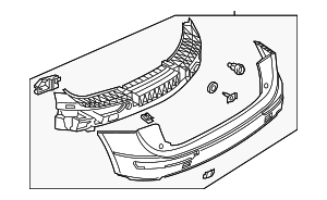 8R0807303BGRU - : Bumper Cover for Audi: Q5, SQ5 Image