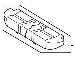 GP9D5720004 - Body: Seat Cushion for Mazda: 6 Image