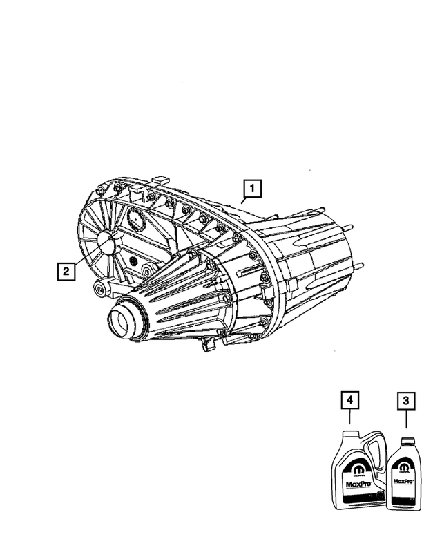 52123155AA - NVG271; Transfer Case: Nvg271 Transfer Case for Mopar Image