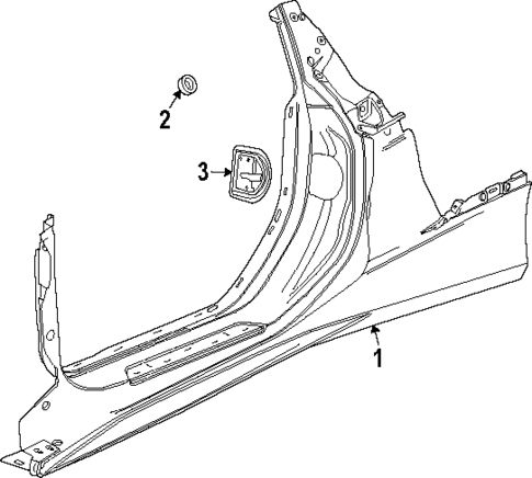 Aperture Panel for 2025 Chevrolet Corvette #0