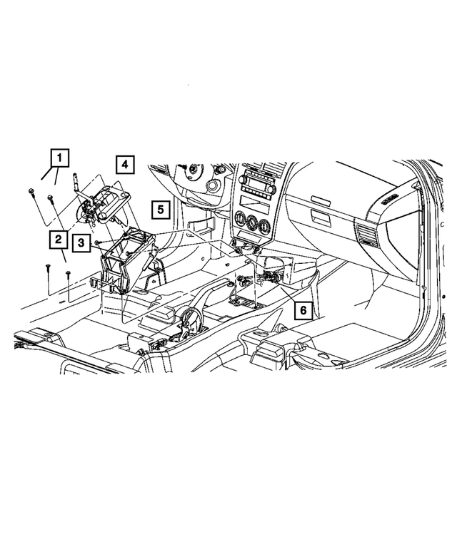 5291762AA - NVG Manual Transaxle 5 Speed: Gearshift Bracket for Mopar Image