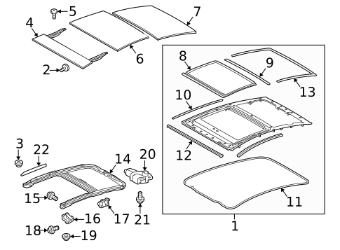 Sunroof for 2015 Toyota Prius #0