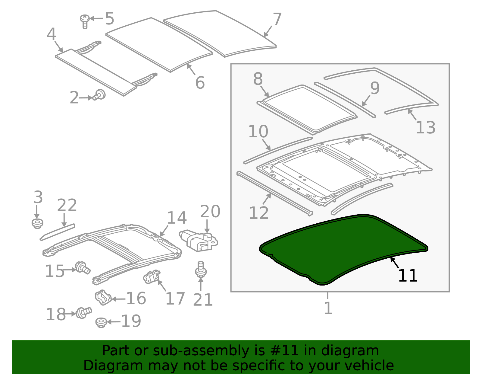63258-47010 - Roof Panel Seal 2010-2015 Toyota | Longo Toyota Parts