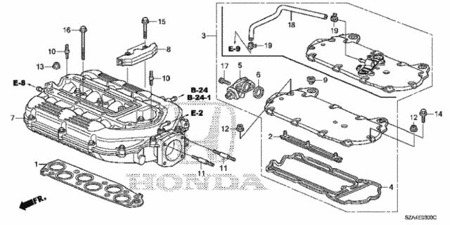 Intake Manifold for 2012 Honda Pilot #0