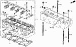 12210PD2003 - Engine: SEAL A, VALVE STEM (ARAI) for Honda Image
