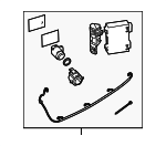 32026045 - : Park Assist Sensor Repair Kit for Saab: 9-3 Image