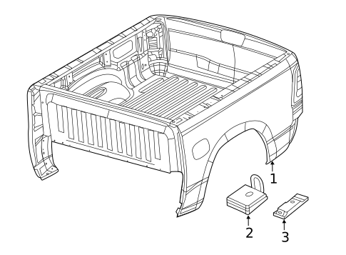 Box Assembly for 2022 Ram 3500 #0