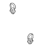 1811539010 - Cooling System: Upper Hose Clamp for Kia: Niro EV Image