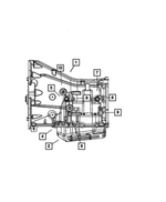 6508112AA - Automatic Transaxle 4 Speed: Bolt for Mopar Image