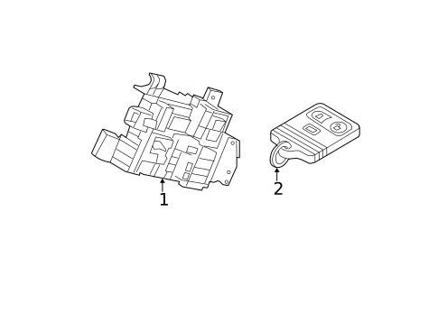 Anti-Theft Components for 2012 Ford F-350 Super Duty #0