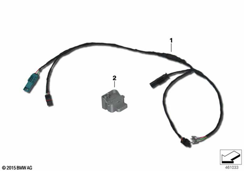 Auxiliary Cable for 2013 BMW-Motorrad R nineT #0