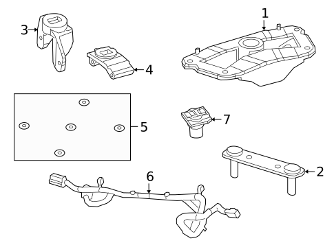 Trailer Hitch Components for 2021 Ram 2500 #1