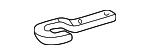 15661184 - Body: Tow Hook for GM Image