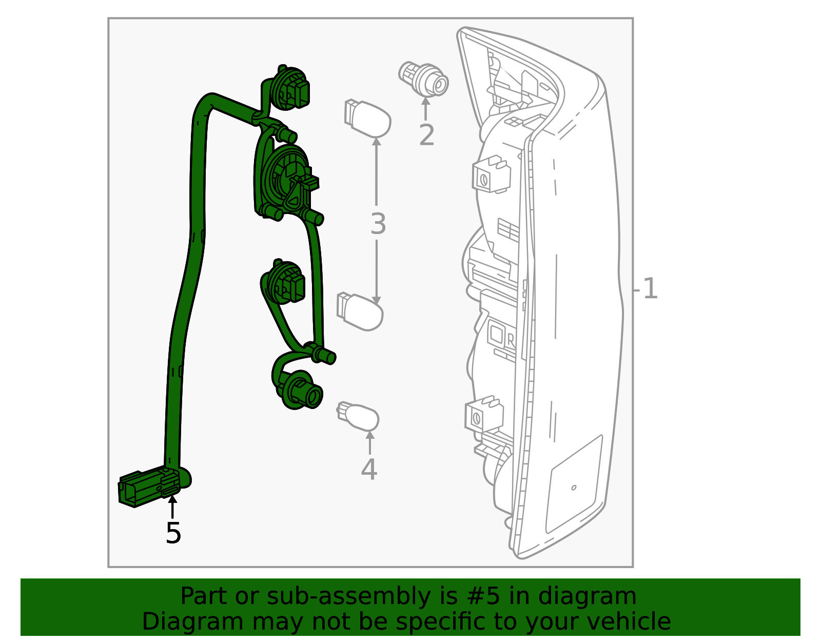 2023-2026 Chevrolet Colorado Socket & Wire 86563898 | OEM Parts Online