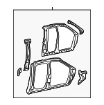 5179213AB - Body: Uniside Assembly for Dodge: Ram 1500, Ram 2500, Ram 3500 Image